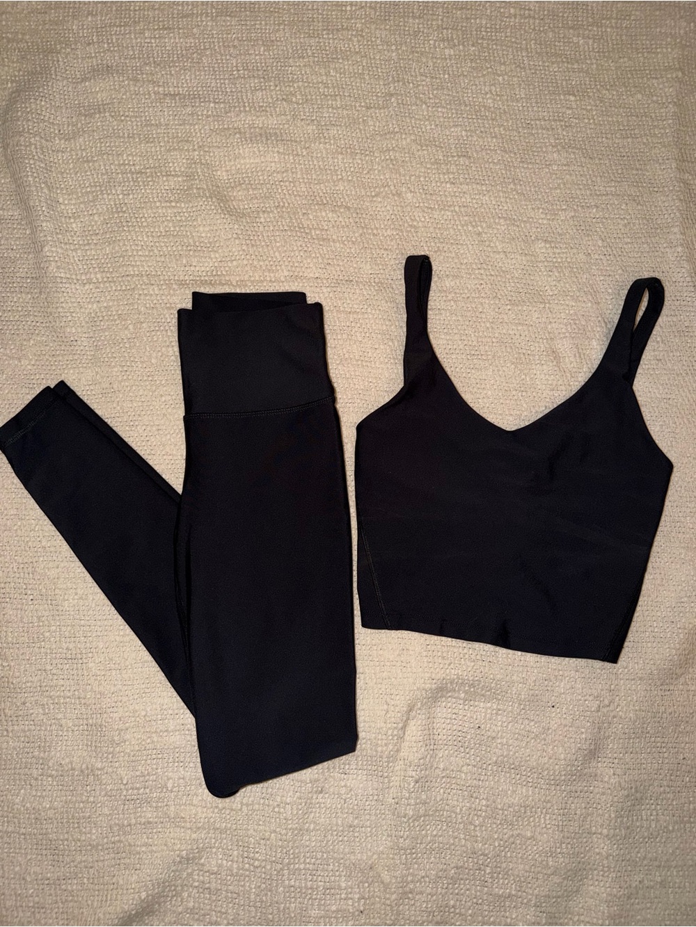 Old Navy Black Workout Set